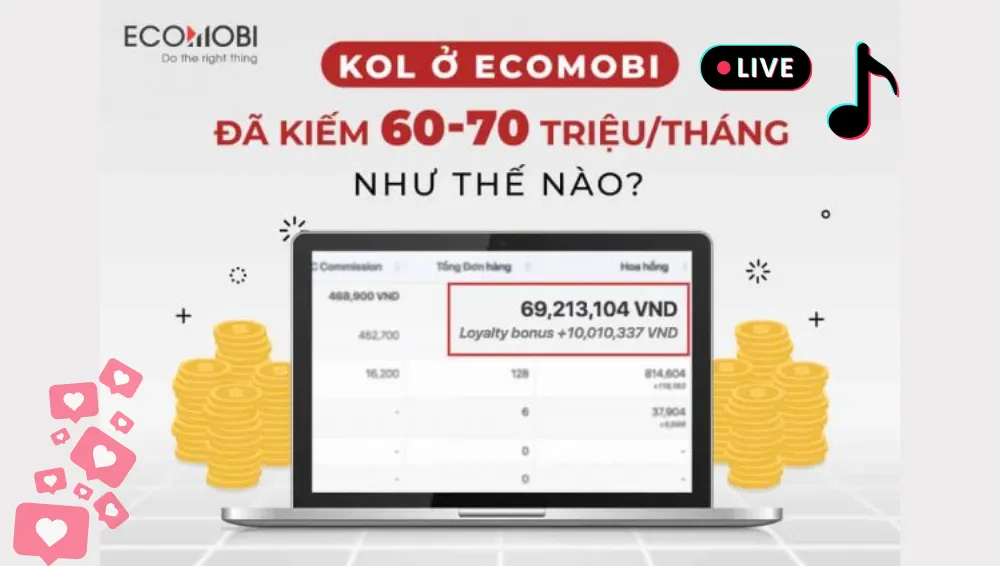 Read more about the article Cách Kiếm Tiền trên TikTok: Câu Chuyện Thành Công của KOL Ecomobi