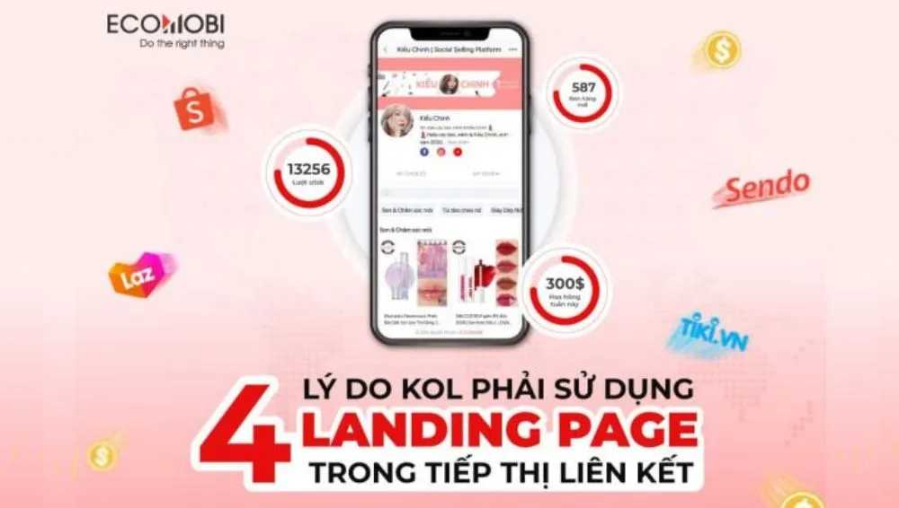 Read more about the article Landing Page Tiếp thị Liên kết: Bí Quyết Tăng Doanh Thu Cho KOL/Publisher