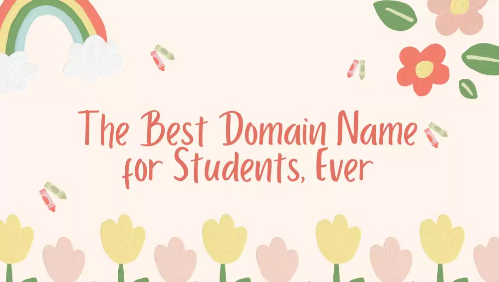 Ecomobi's Take: The Best Domain Name for Students, Ever?