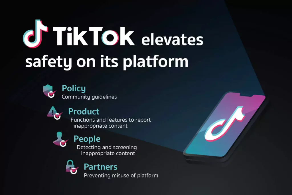 Tiktok thường xuyên cập nhật chính sách để bảo vệ người dùng