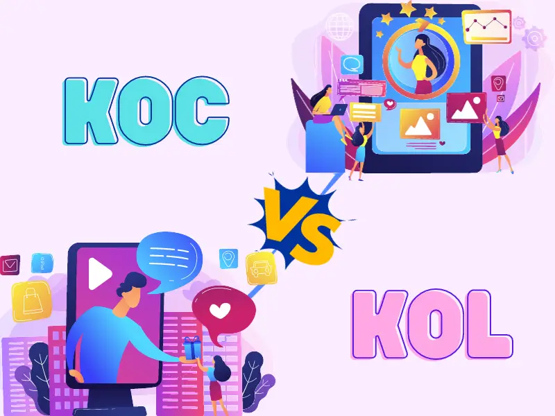 What are KOL and KOC?