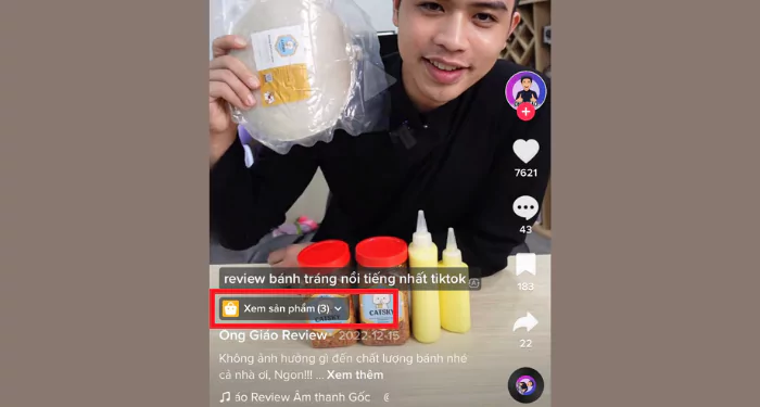 Với Affiliate TikTok Program, bạn có thể gắn trực tiếp link affiliate vào video review