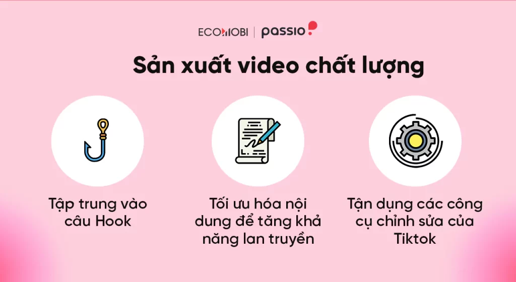 Sản xuất video chất lượng để giữ chân người xem