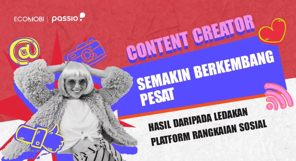 content creator semakin berkembang pesat