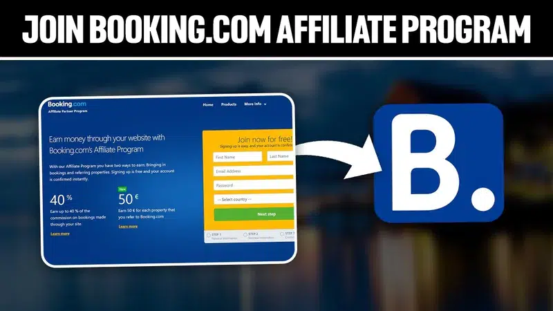 Booking - travel affiliate programs with the highest commissions