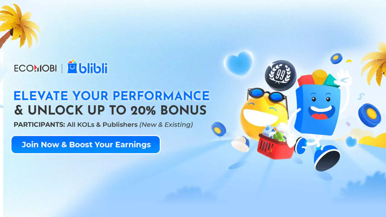 Ecomobi x Blibli reward campaign