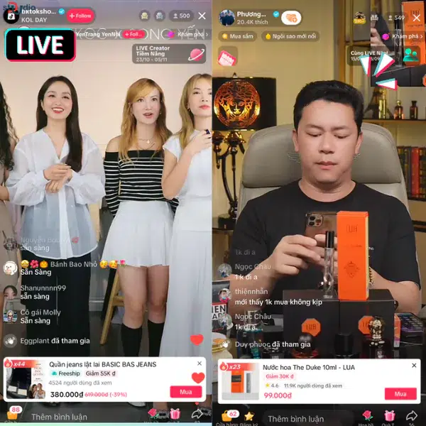 How to livestream Tiktok to get more view