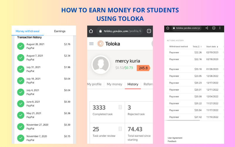 Doing Microtasks & Paid Surveys to earn money online free