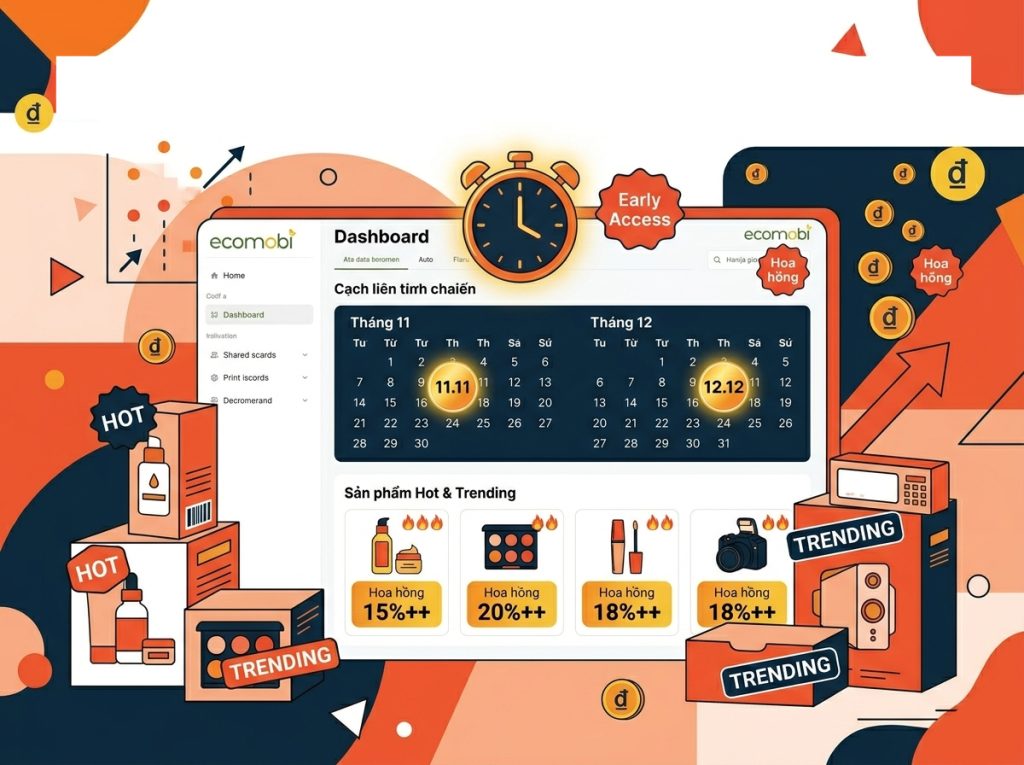 Join the Shopee MCN ecomobi program to receive exclusive commissions.