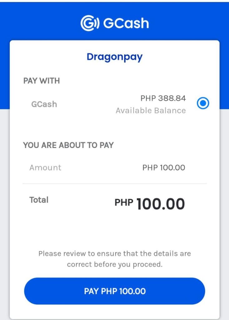 Verified GCash payment proof from online earning platform in the Philippines