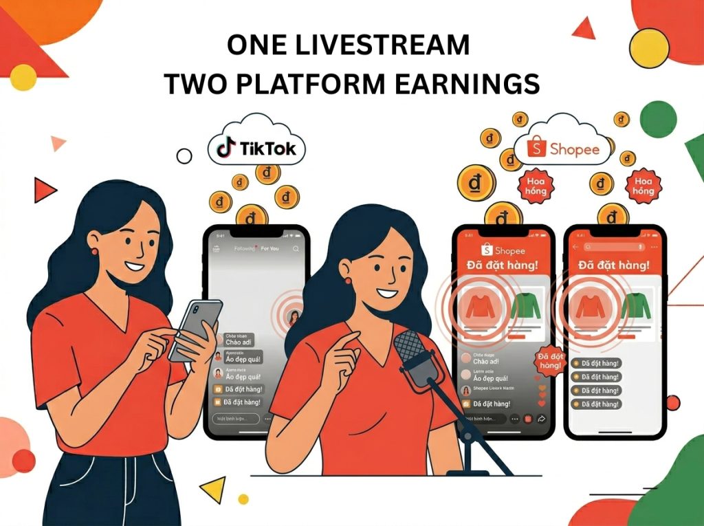 passio ecomobi shopee mcn dashboard track commission earn money
