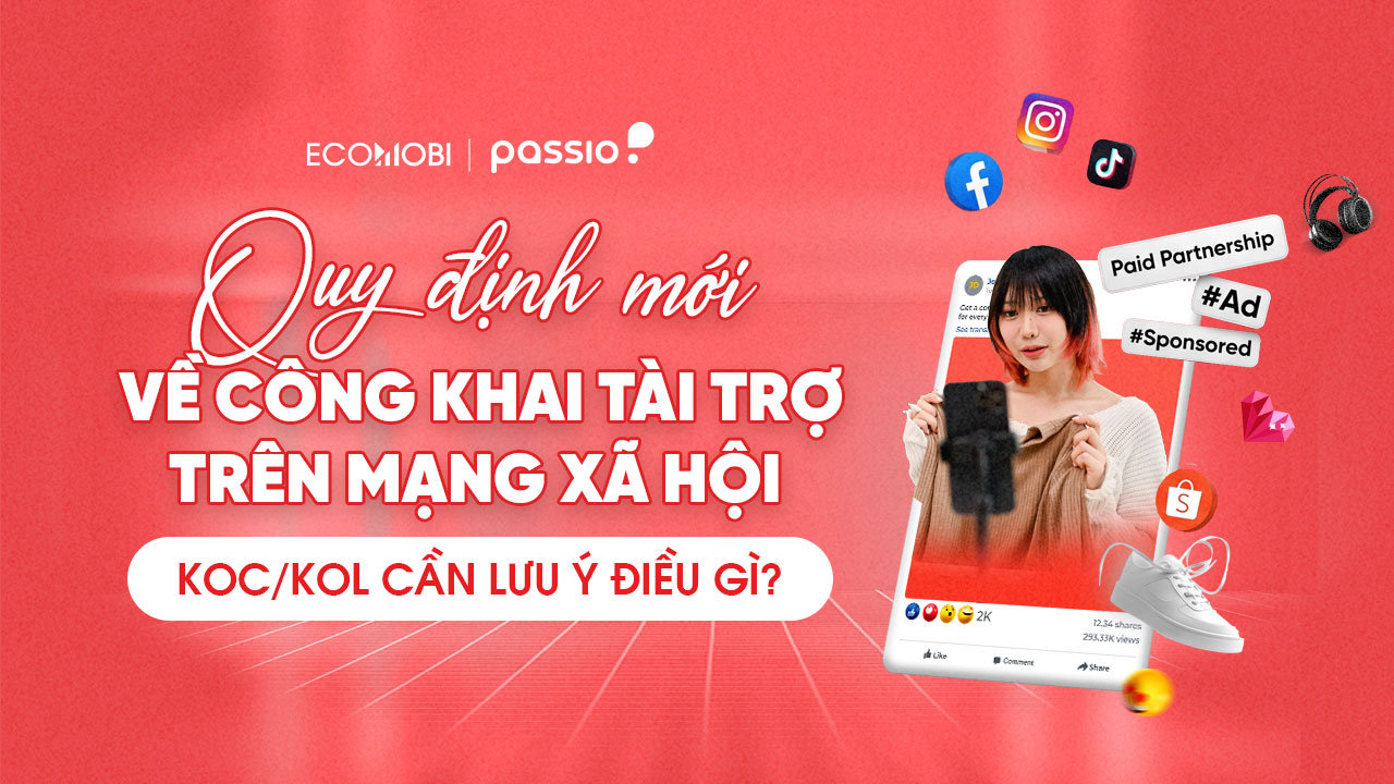 Thông báo quy định mới về công khai tài trợ trên mạng xã hội